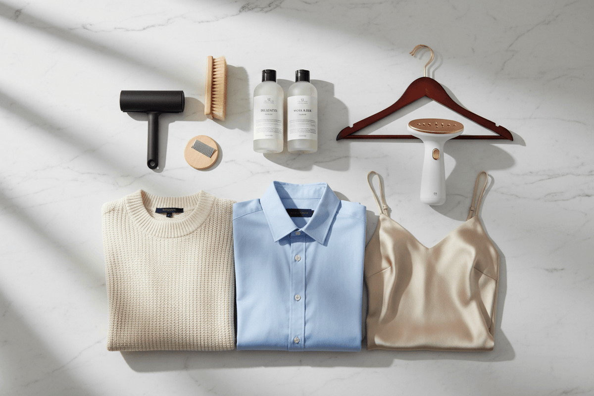 Fabric &amp; Care Tips: How to Make Your Clothes Last Longer (Without Overthinking It)