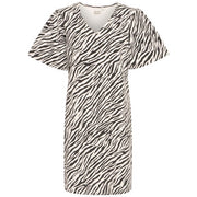 ICHI IXZEBRA zebramintás ruha
