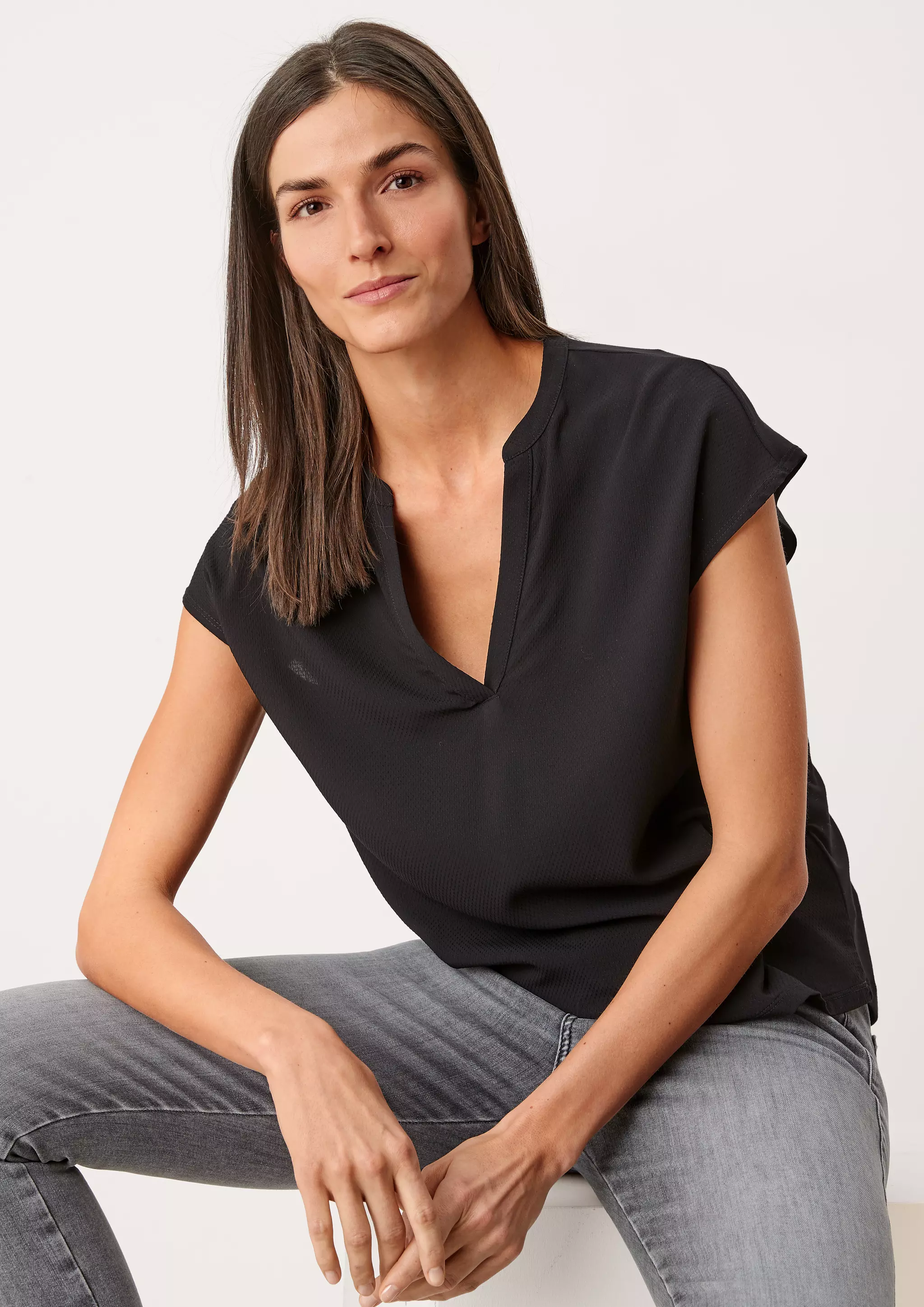 s.Oliver viszkóz ing anyagkeverék