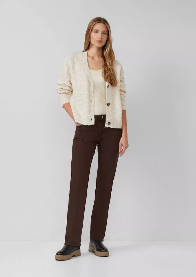 s.Oliver Shimmer Ribbed Tank Top