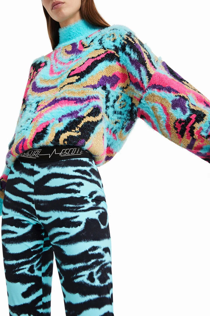 Desigual Mintás Leggings Harisnyanadrág 2 Az 1-BEN