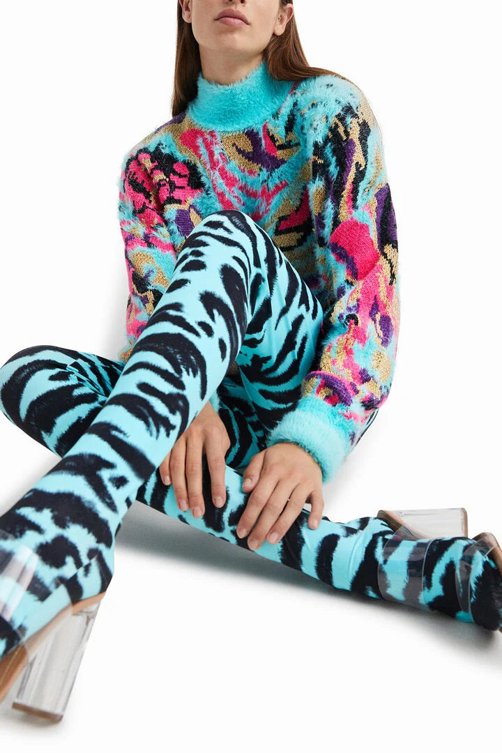 Desigual Mintás Leggings Harisnyanadrág 2 Az 1-BEN