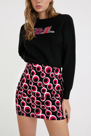 DESIGUAL ROXANA skirt with print