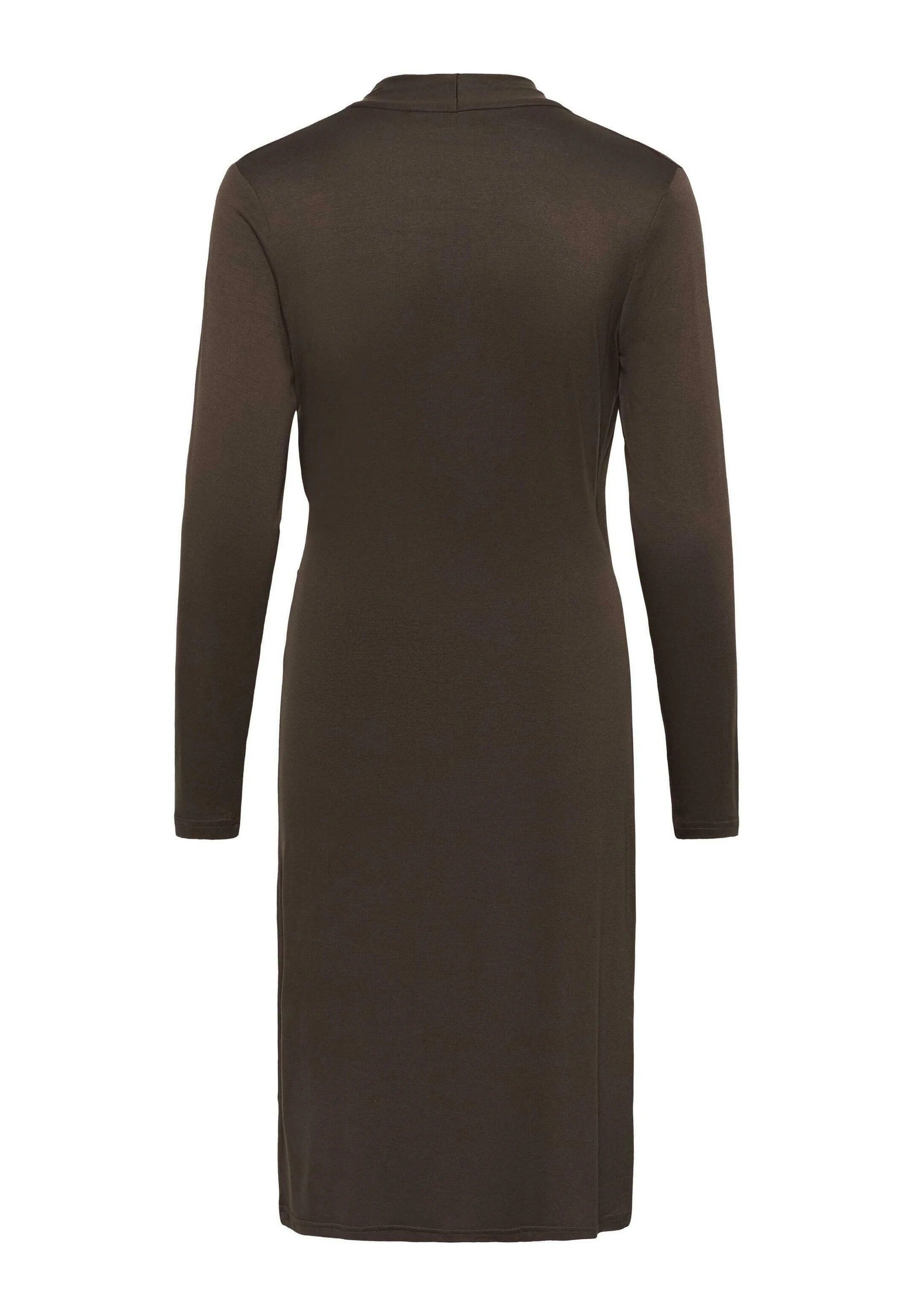 Saint Tropez ViggaSZ Átlapolós Ruha - Mulcsszínű