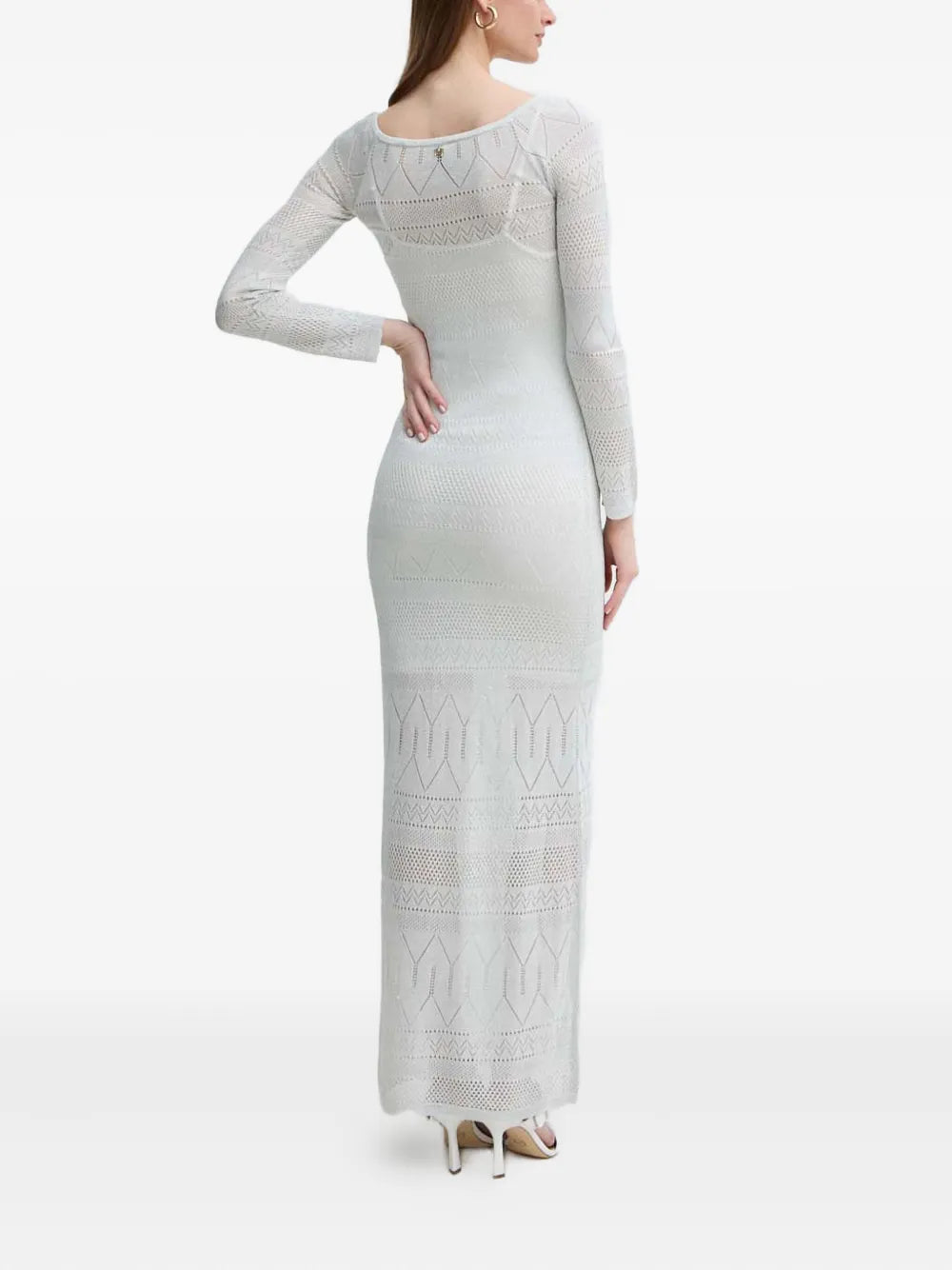 Marciano Crochet Long Dress