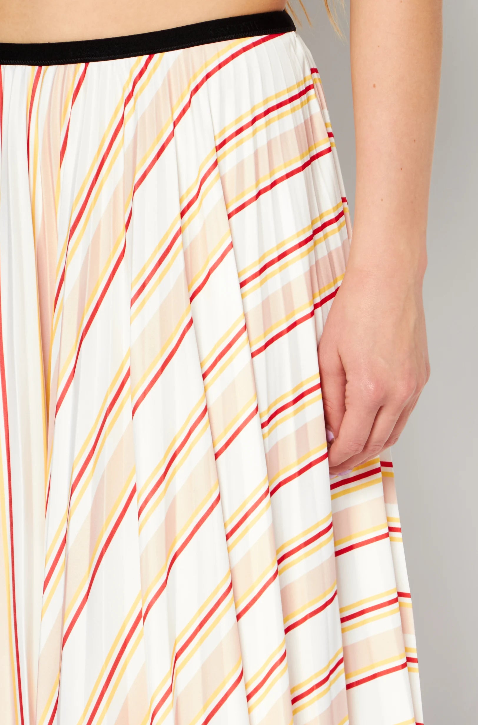 Lacoste Női plisszírozott maxi szoknya