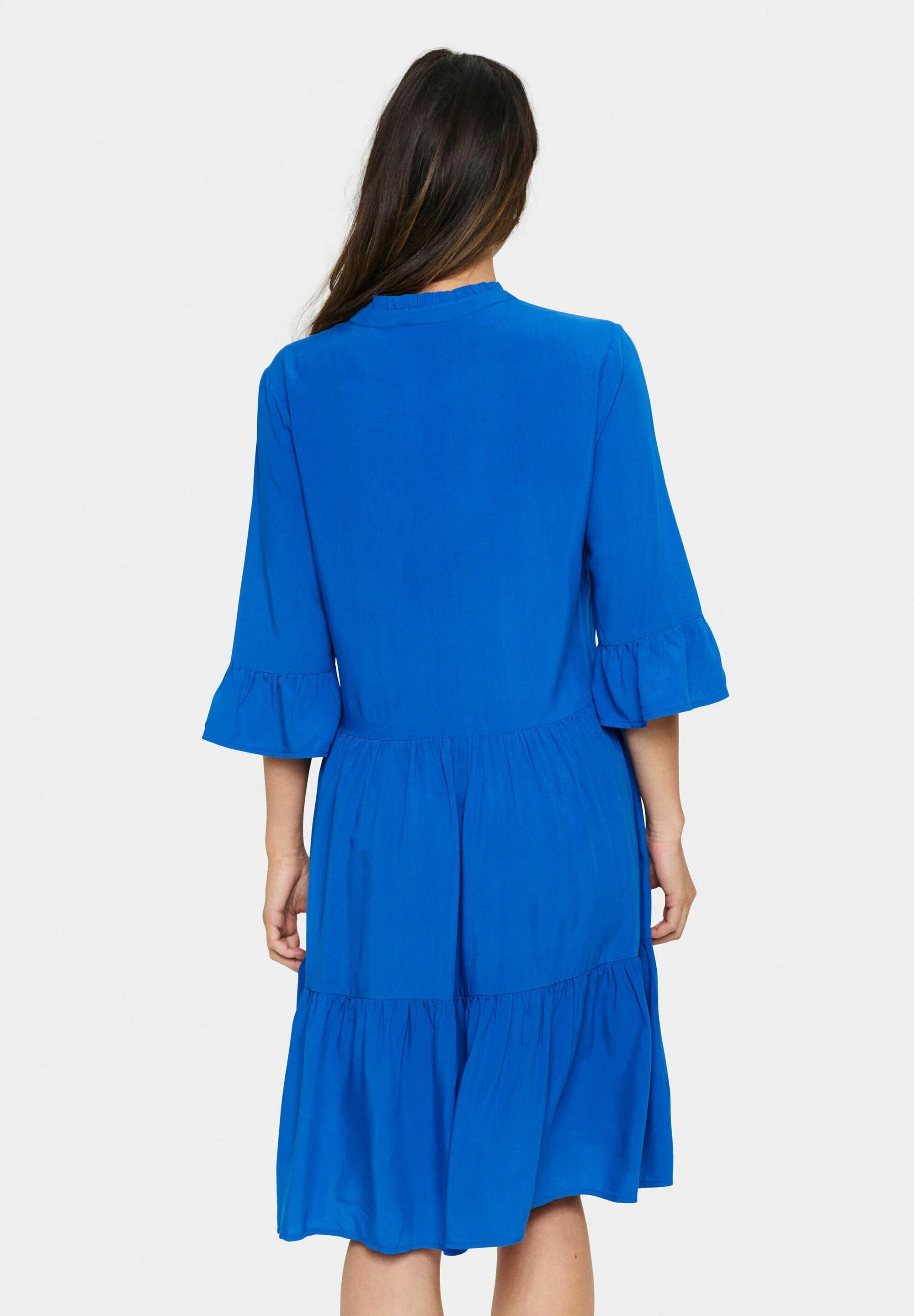 Saint Tropez Többsoros Nappali Ruha - Kék