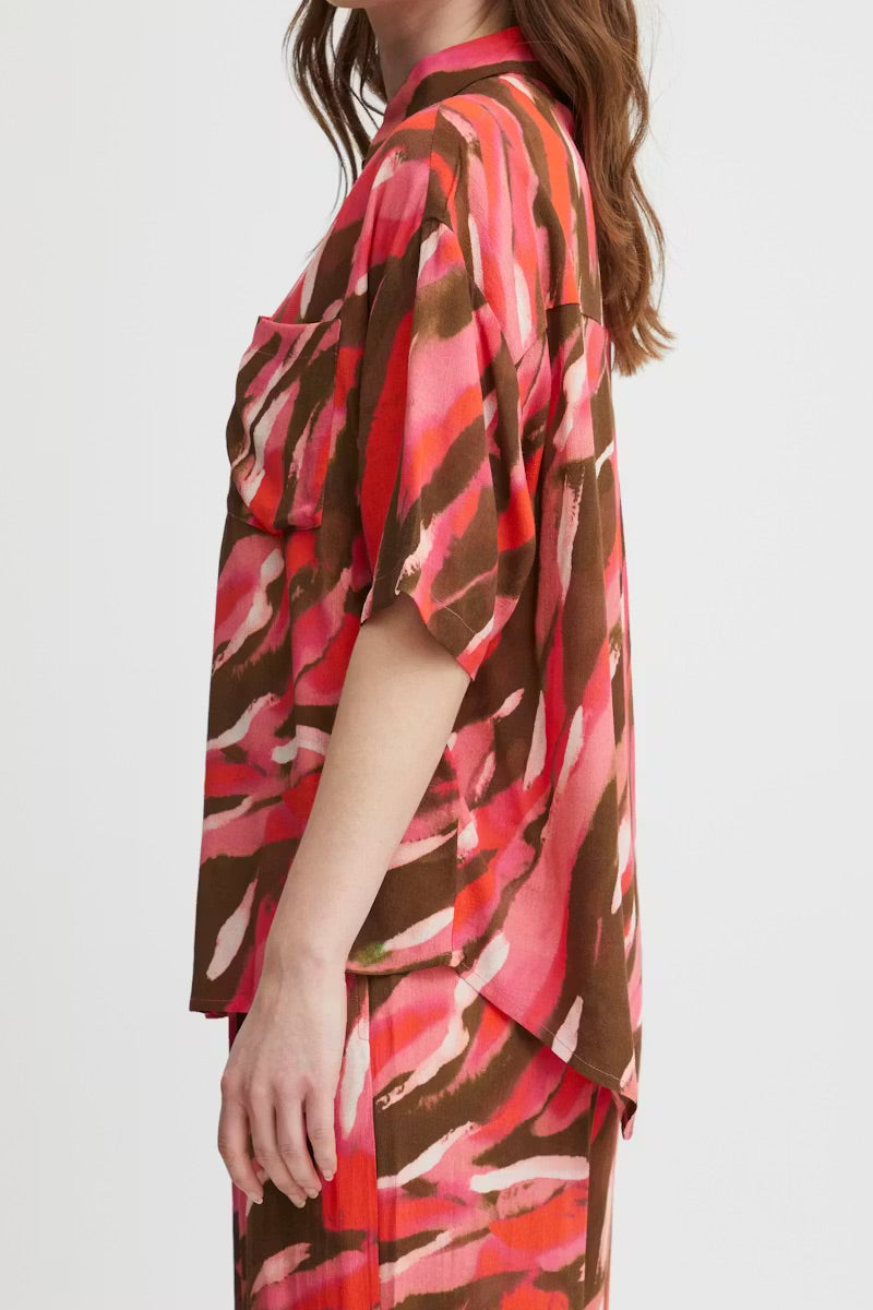 Fransa FRKAIYA Skjorta - Abstract Print Shirt