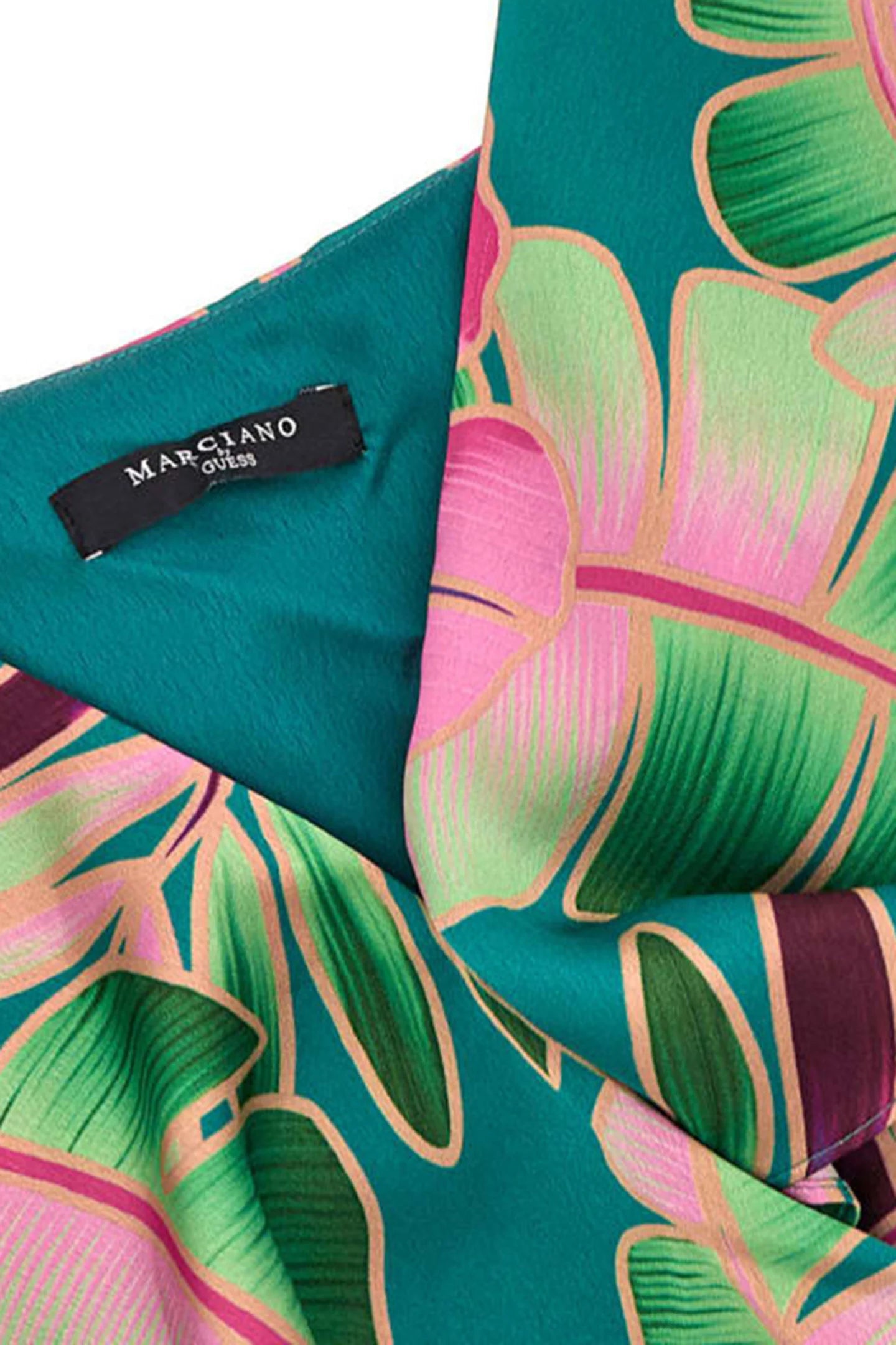 Marciano by Guess Paradiso Átlapolós Midi Ruha