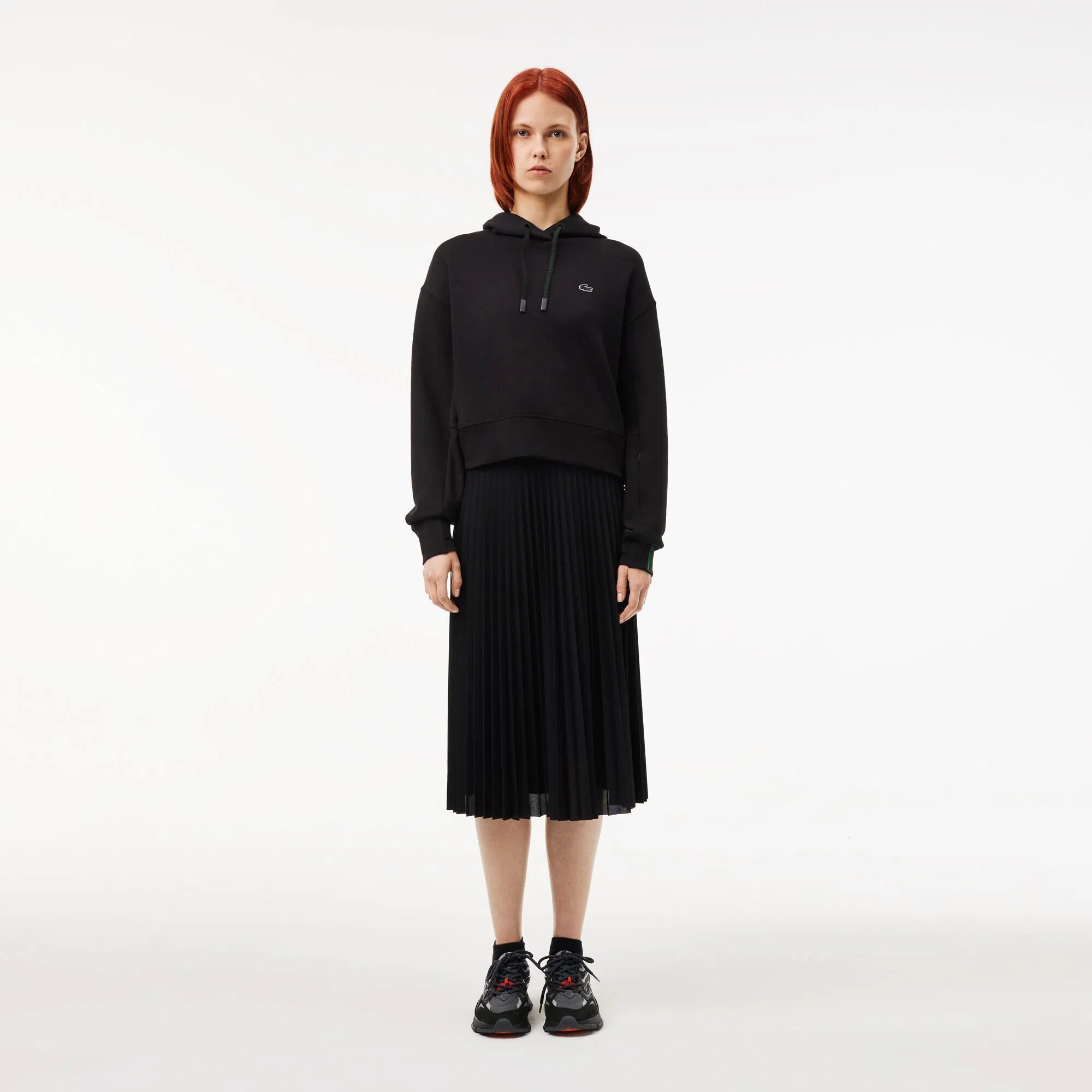 Lacoste Női rugalmas derekú, lenge rakott szoknya