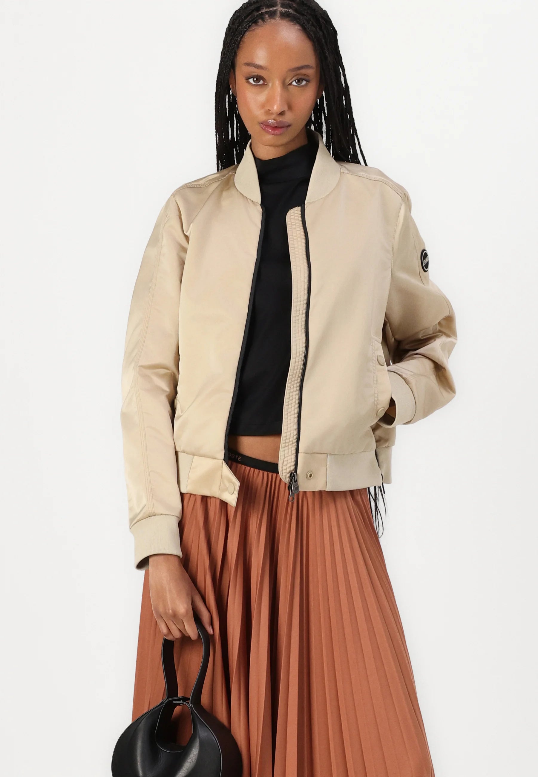 Lacoste Női rugalmas derekú, lenge rakott szoknya