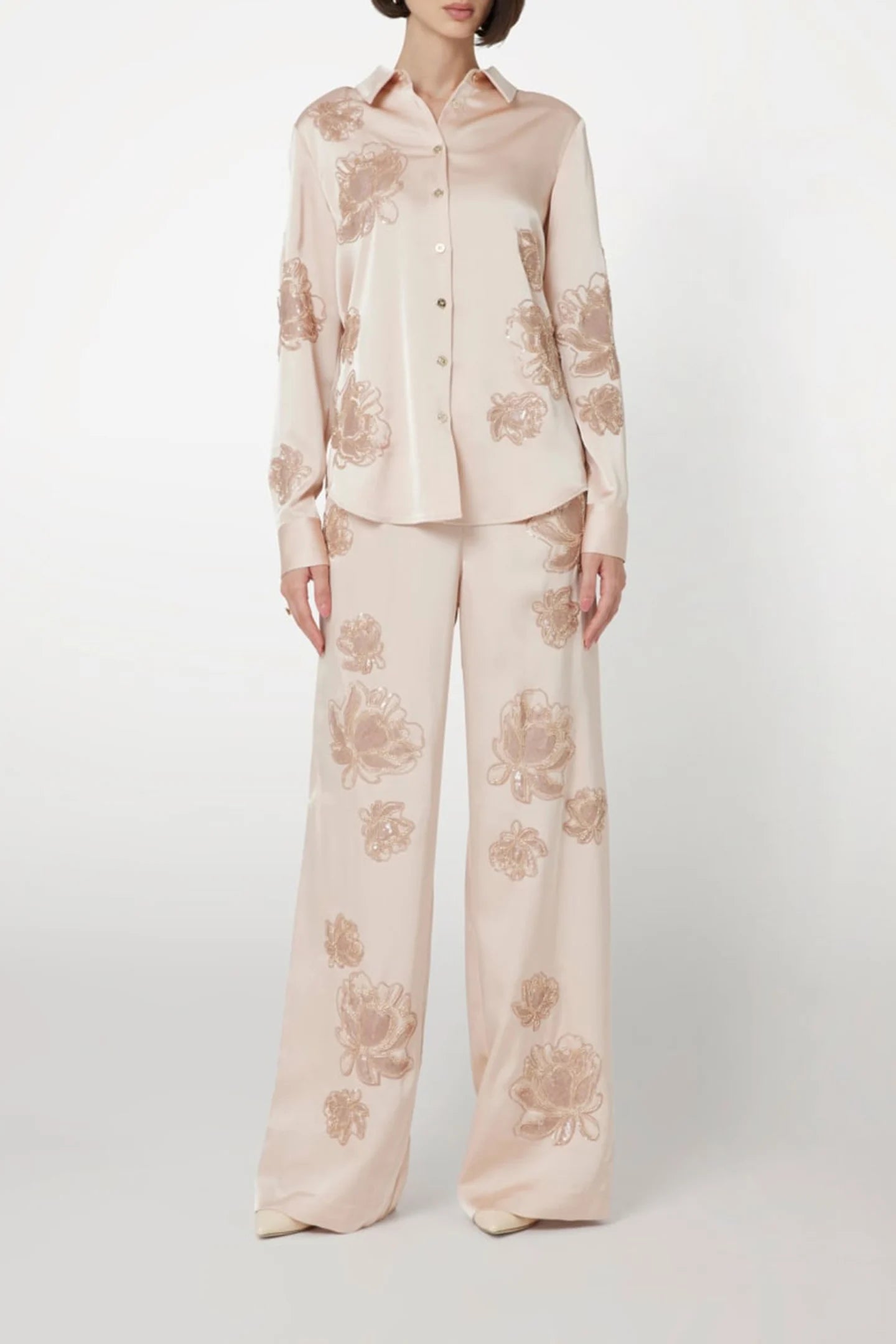 Marciano by Guess Gwen Embro Pant - Calm Sands Multi