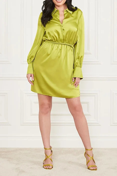 Marciano by Guess elegáns selyemfényű ruha