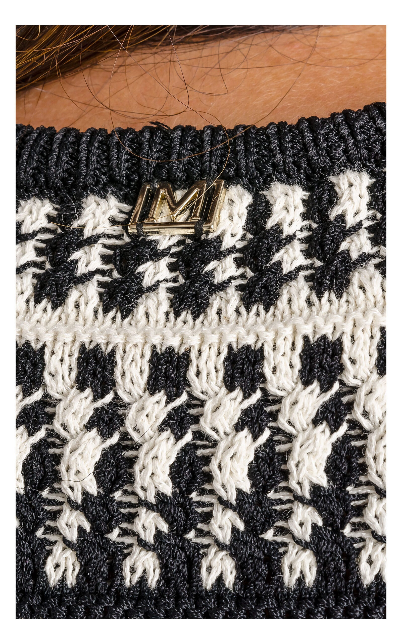 Marciano Guess Mintás Kardigán - Fekete-Krém