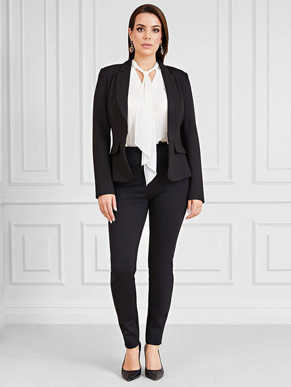 Marciano by GUESS – FARAH Black Fitted Blazer (fekete, karcsúsított blézer)