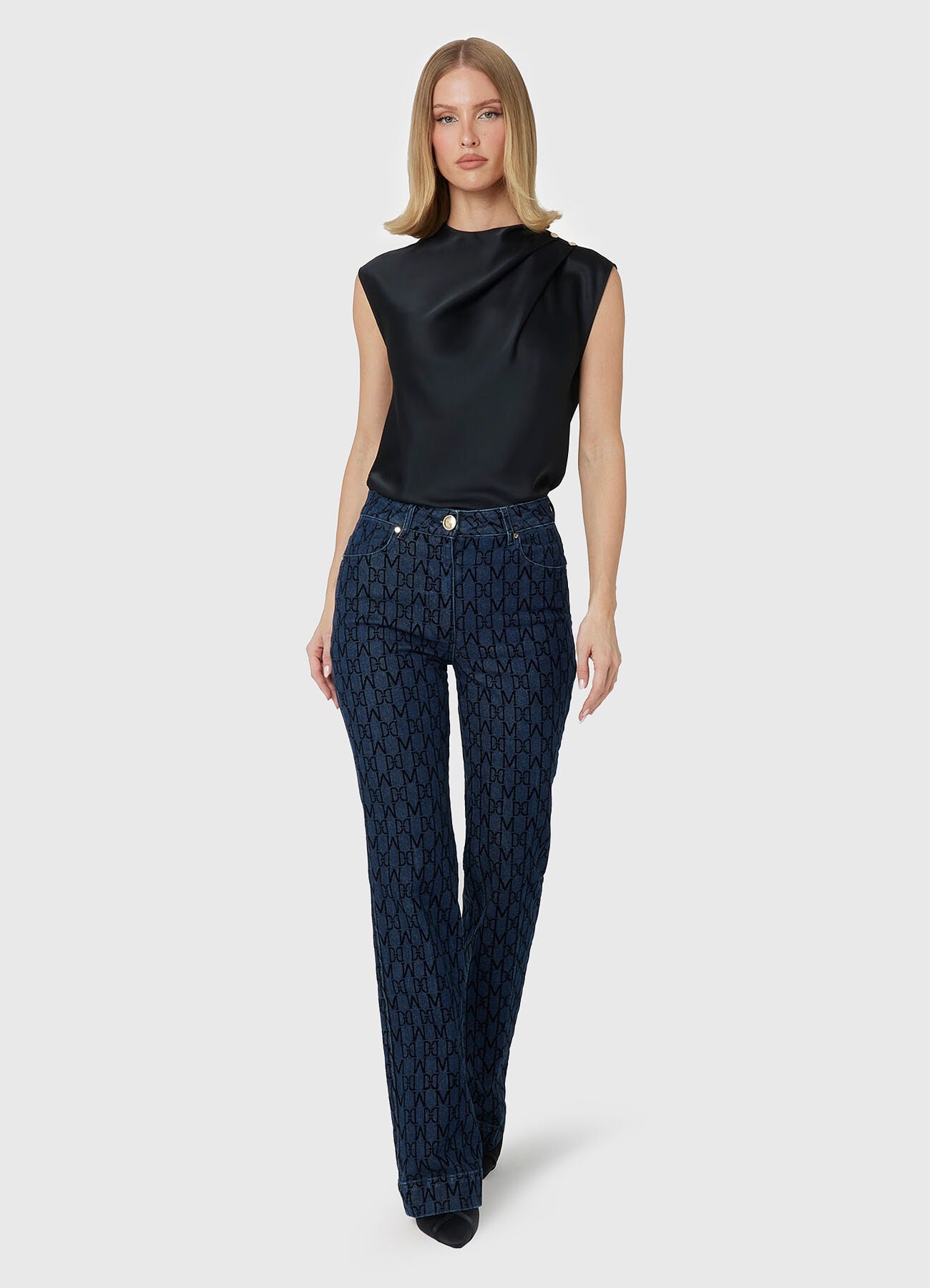 MARCIANO by GUESS® BEA monogramos farmer - kék