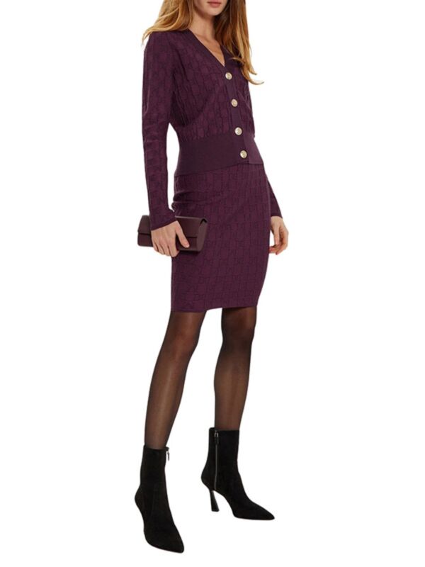 Marciano by Guess Ceruzaszoknya - Bordó Slim Fit