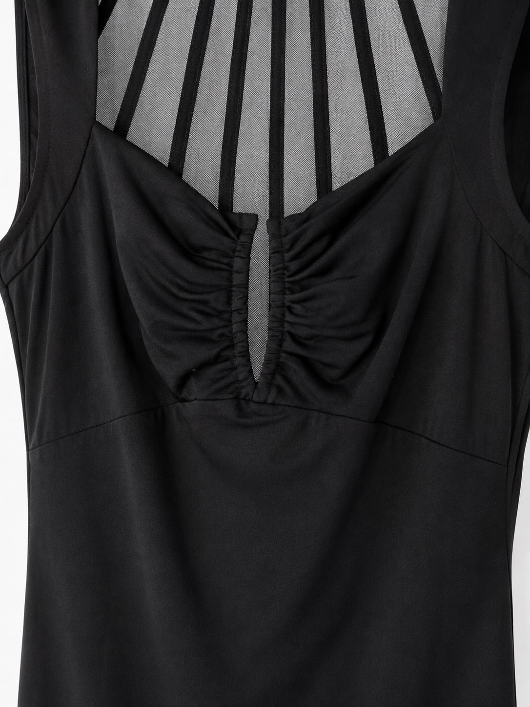 Marciano by Guess testhezálló ruha hálós betéttel – fekete