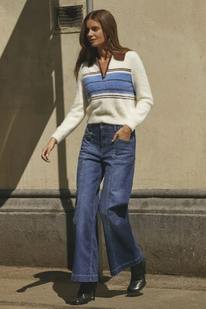 Co'couture Tyler CC bő szárú farmernadrág – farmerkék