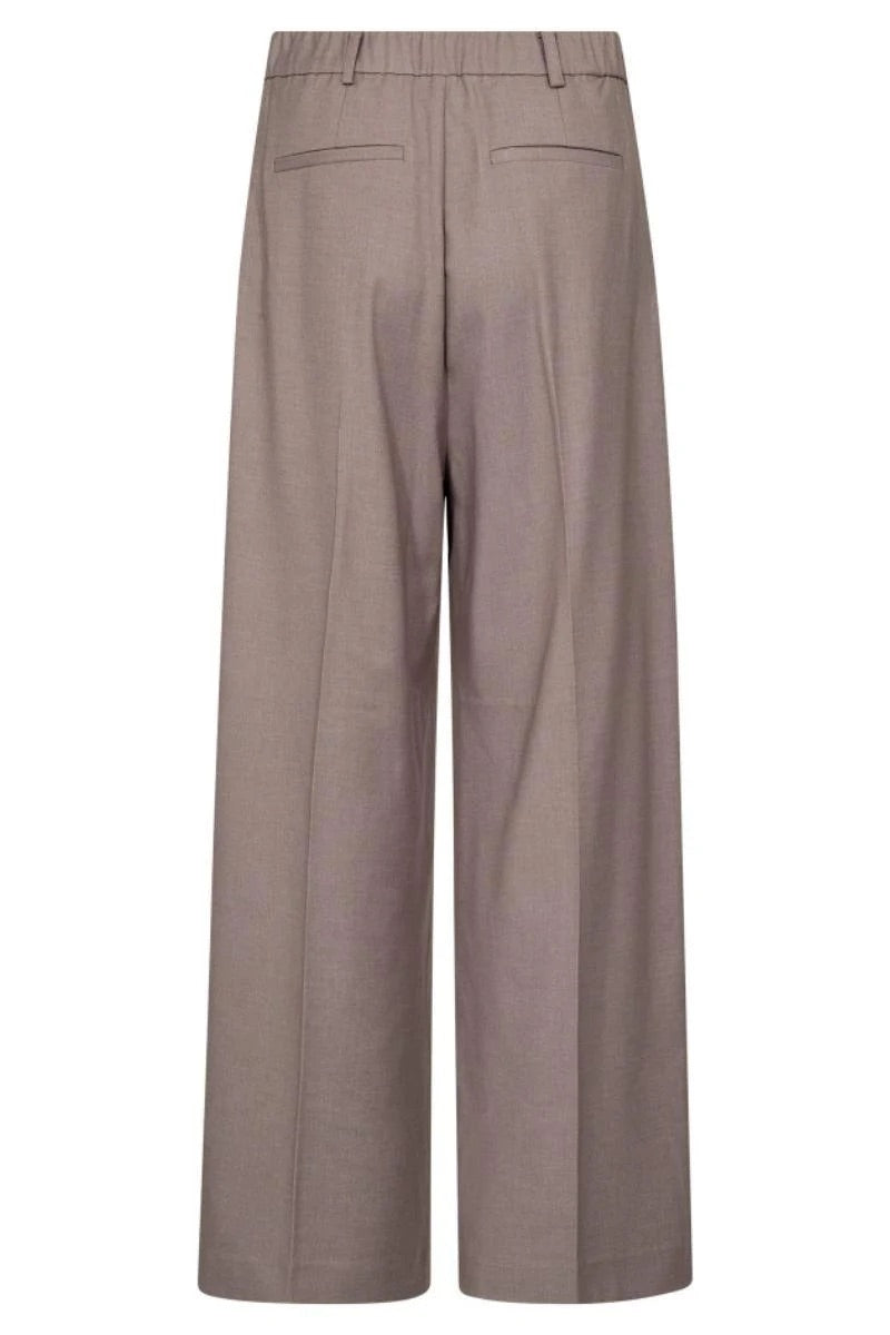 Co'couture Matty Wave Seam bő szárú nadrág – Mink