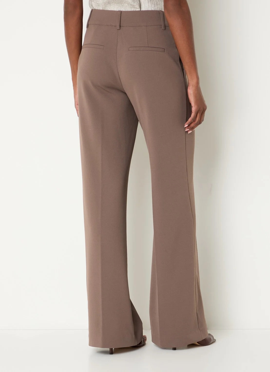 Co'couture Matty Wave Seam bő szárú nadrág – mályva