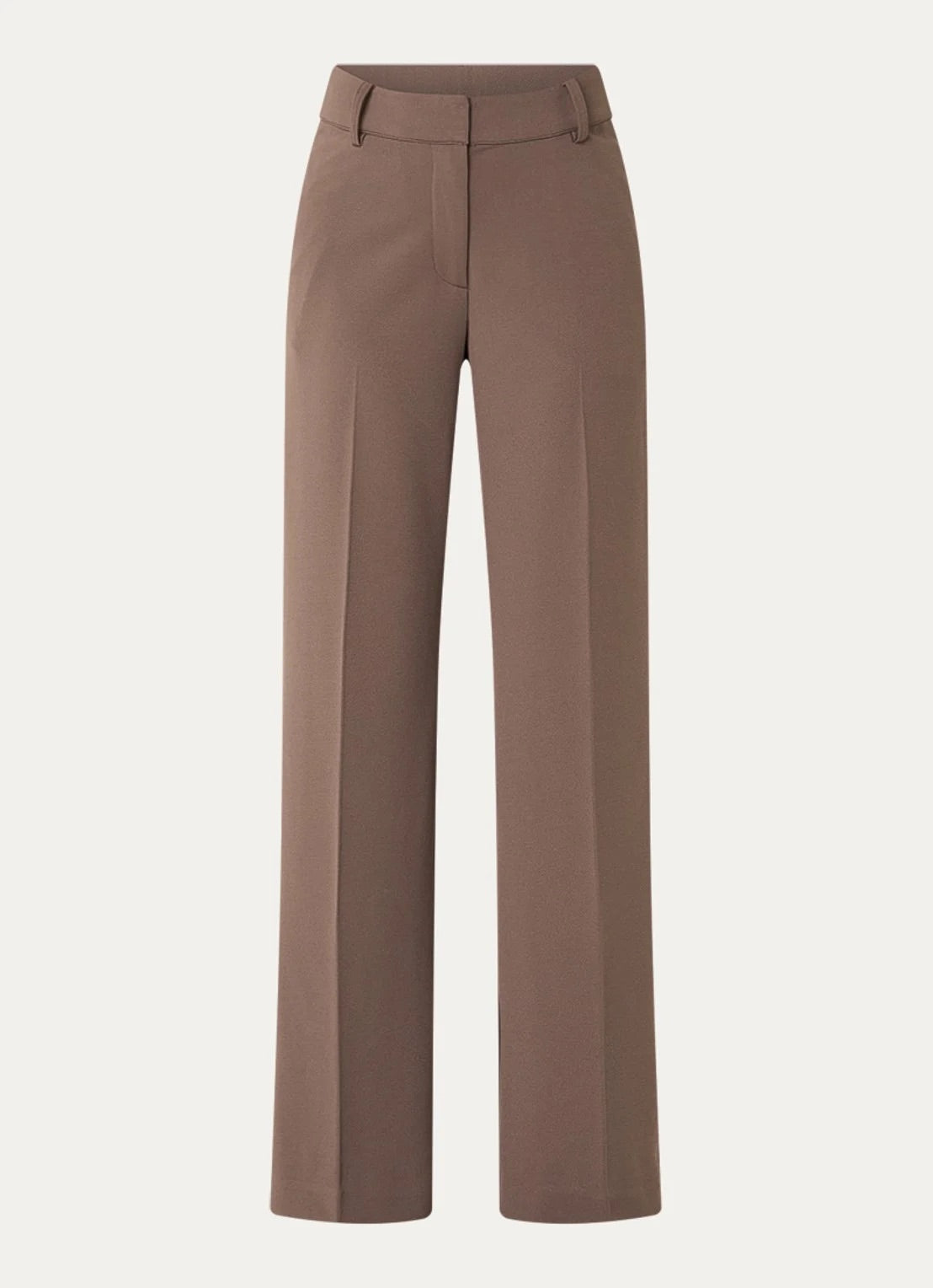 Co'couture Matty Wave Seam bő szárú nadrág – mályva