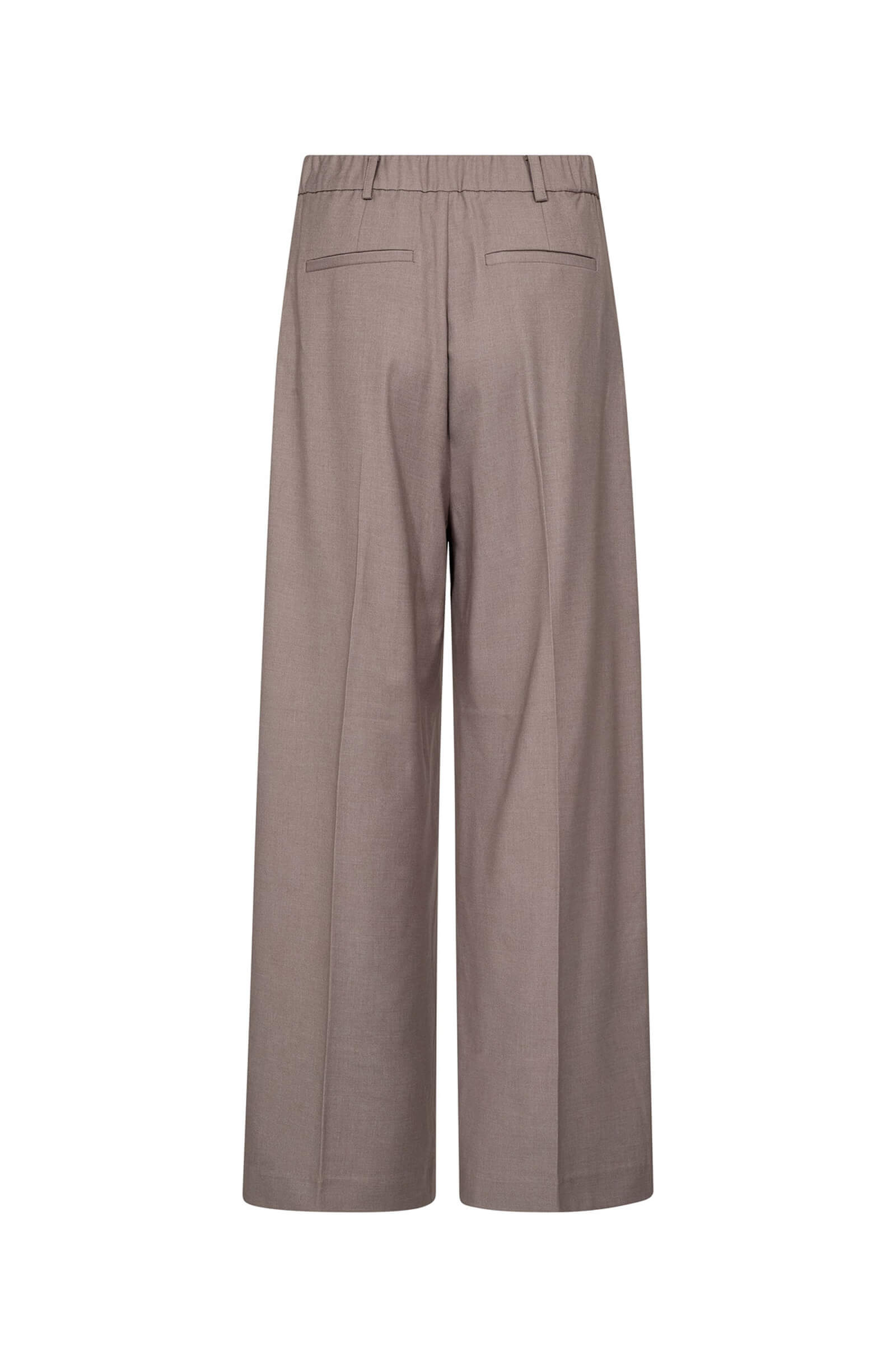 Co'couture Matty Wave Seam bő szárú nadrág – mályva