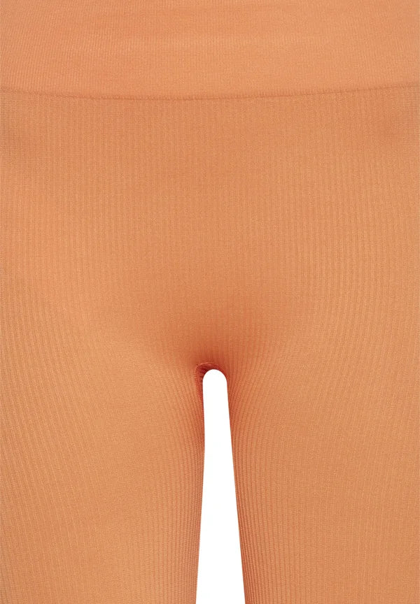 JC Sahana Varratmentes Bordázott Motoros Rövidnadrág - Sárgadinnye