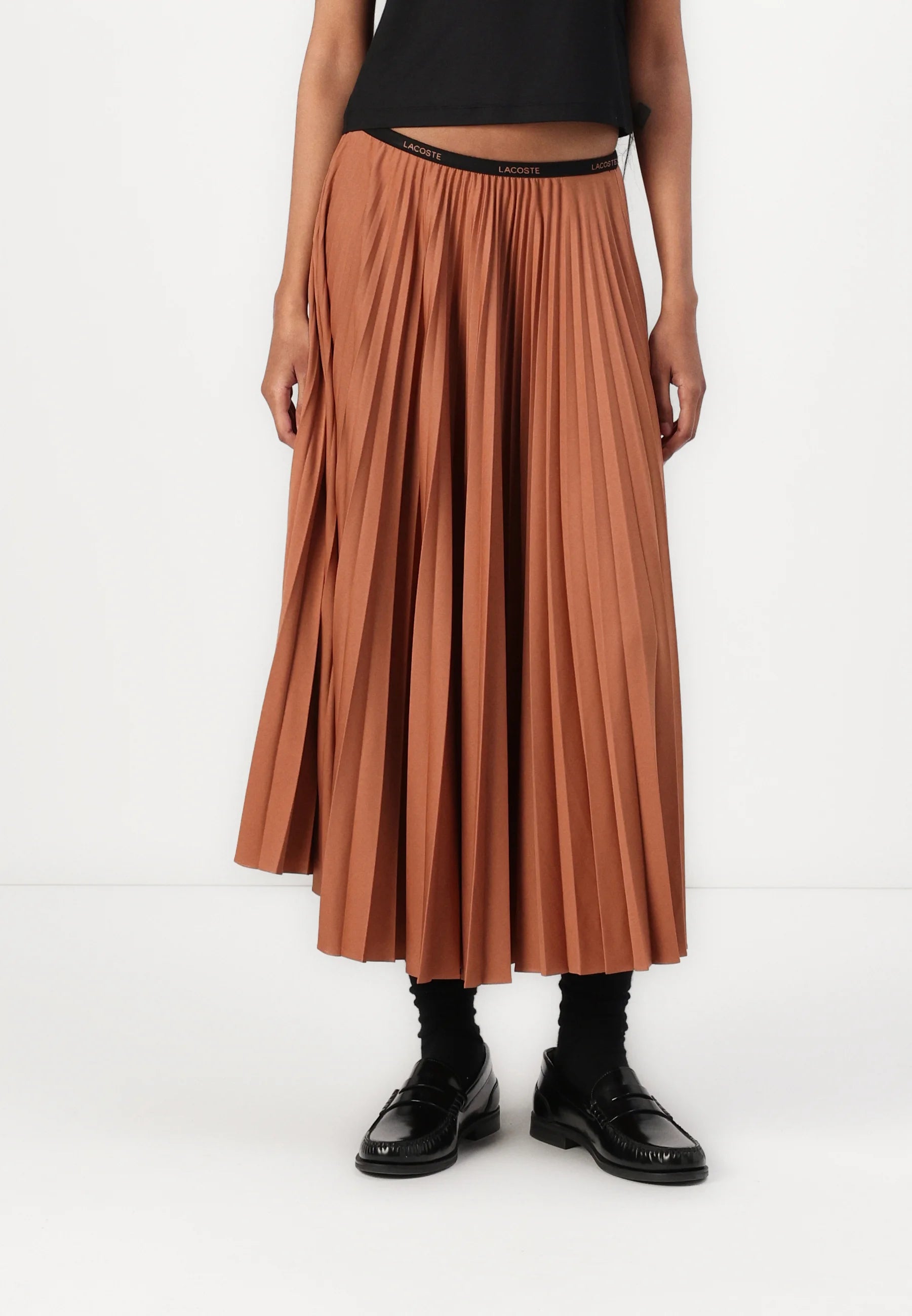 Lacoste Női rugalmas derekú, lenge rakott szoknya
