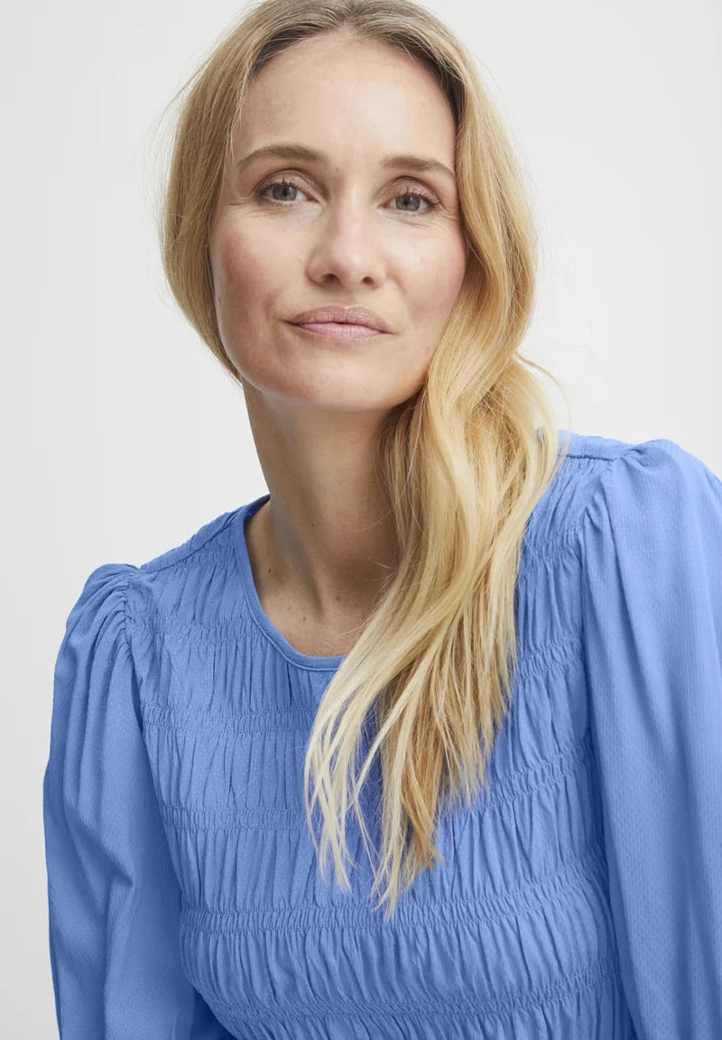 Fransa FRMALU Blouse - Ultramarine Blue