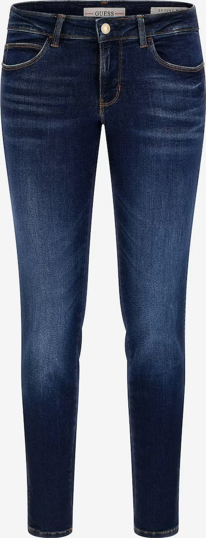 Guess Sexy Curve Stretch Szűk Szárú Farmer – Sötétkék