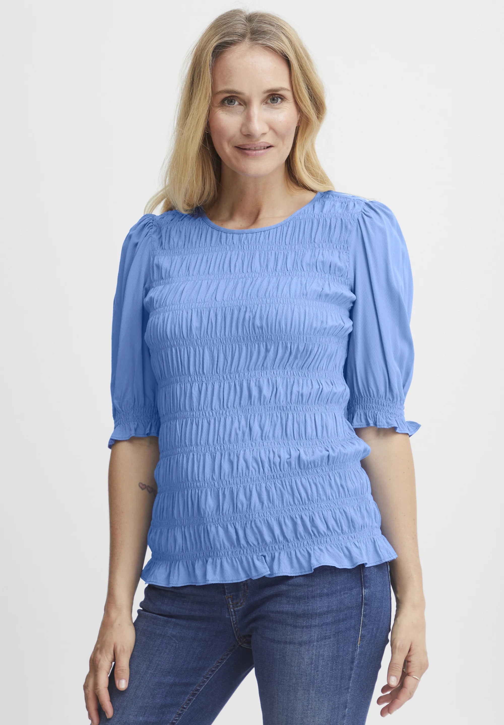 Fransa FRMALU Blouse - Ultramarine Blue