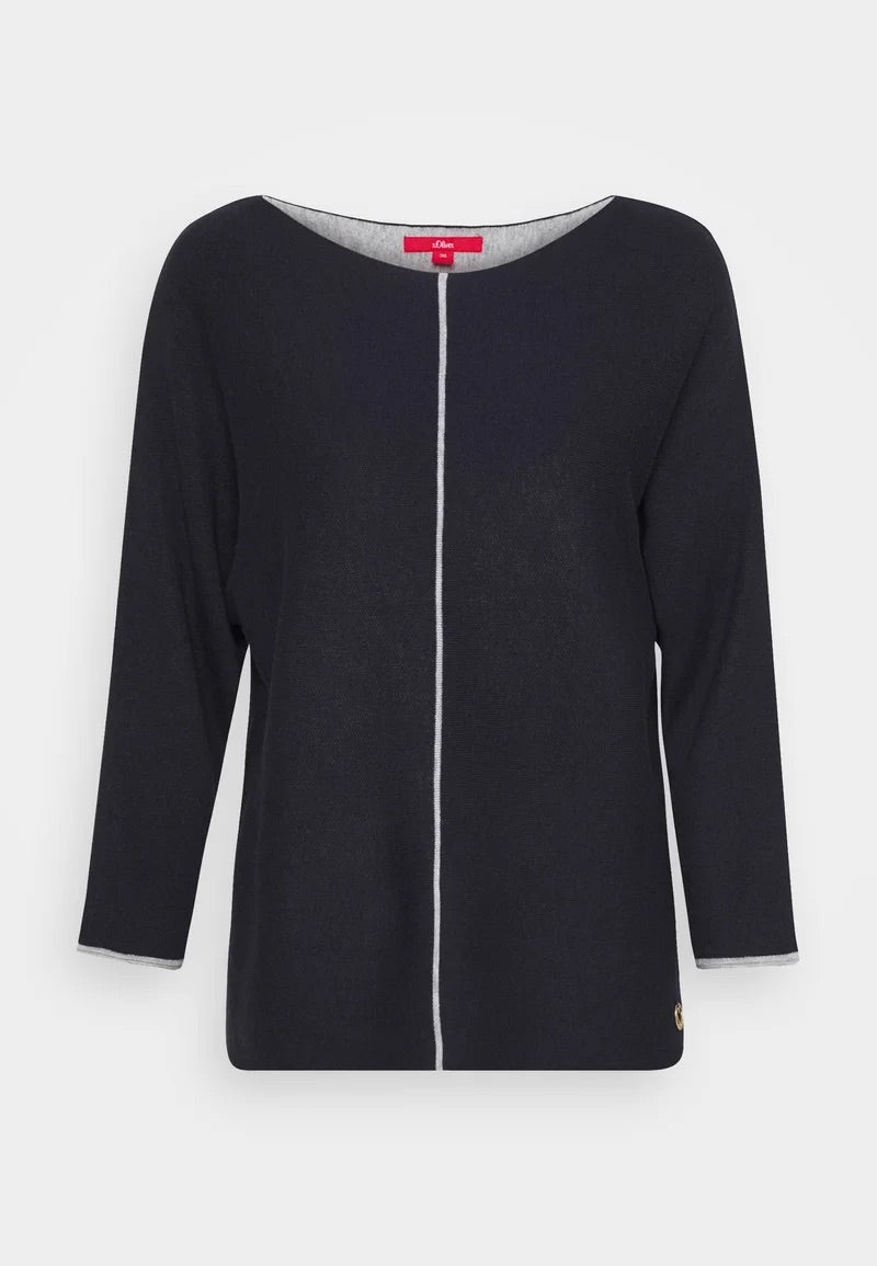 s.Oliver Sweater – Dark Navy
