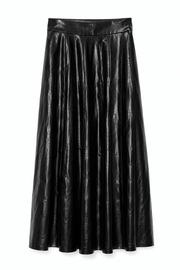 Marciano by Guess pliszírozott műbőr midi szoknya