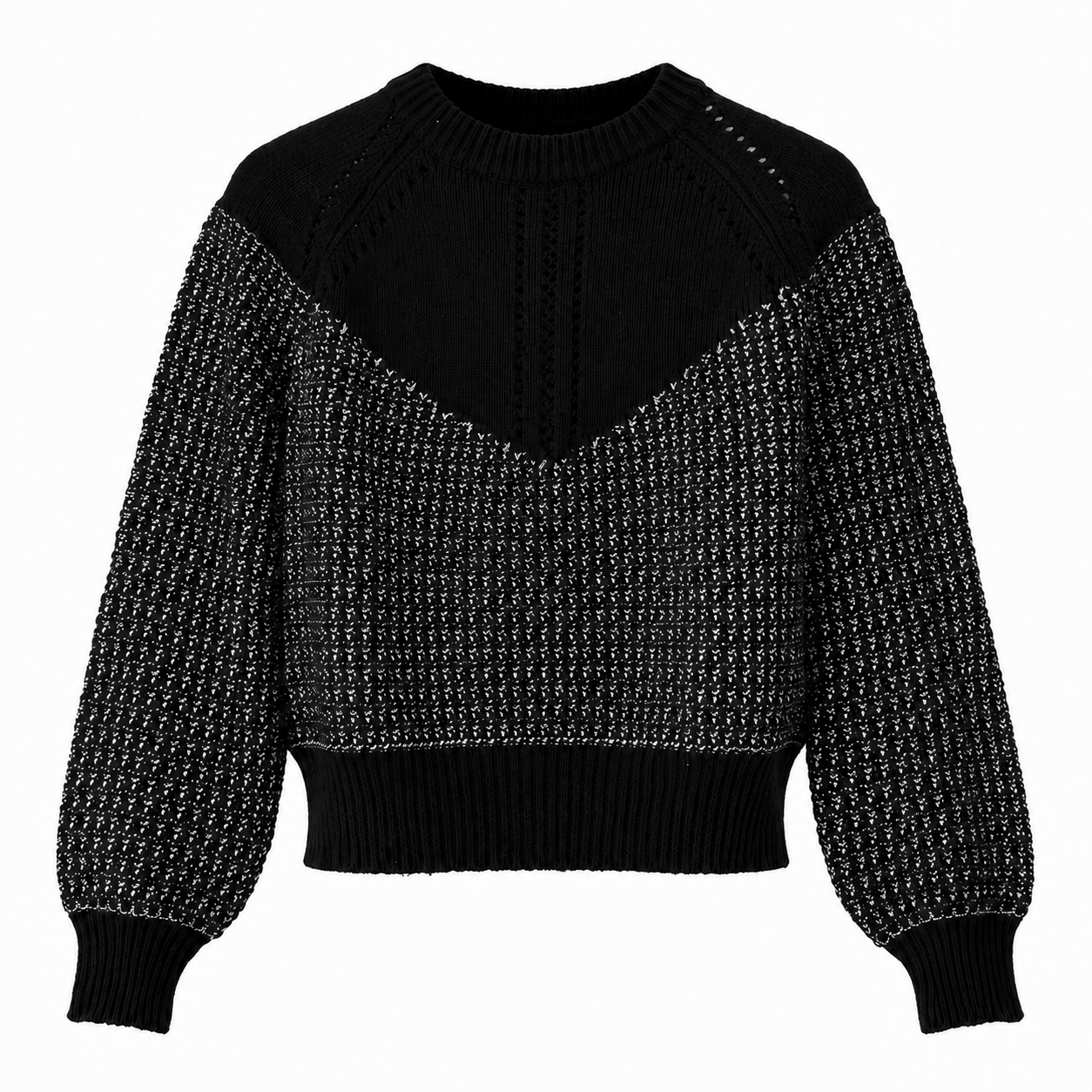 Marciano by Guess fémes fényű kötött pulóver