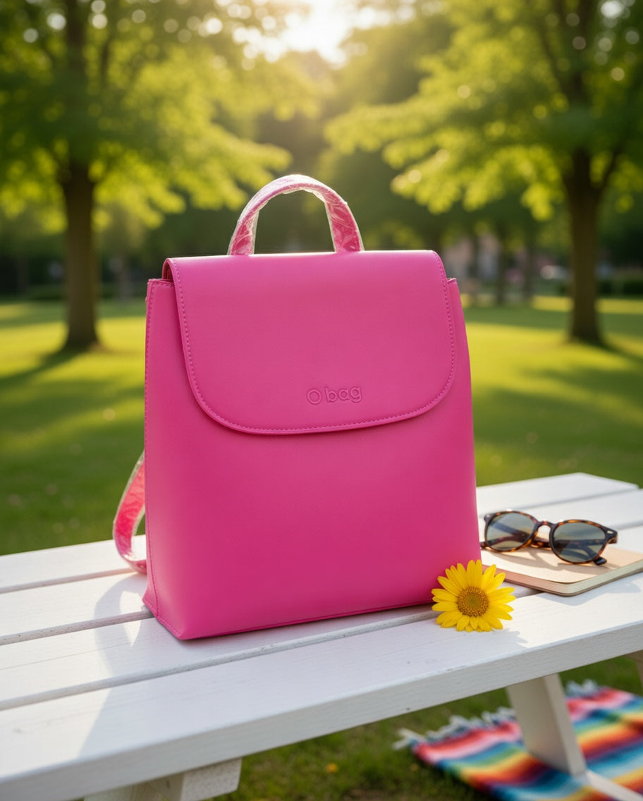 O bag Hátitáska – Fuchsia Pink Backpack