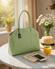 O bag Unique – zsályazöld táska