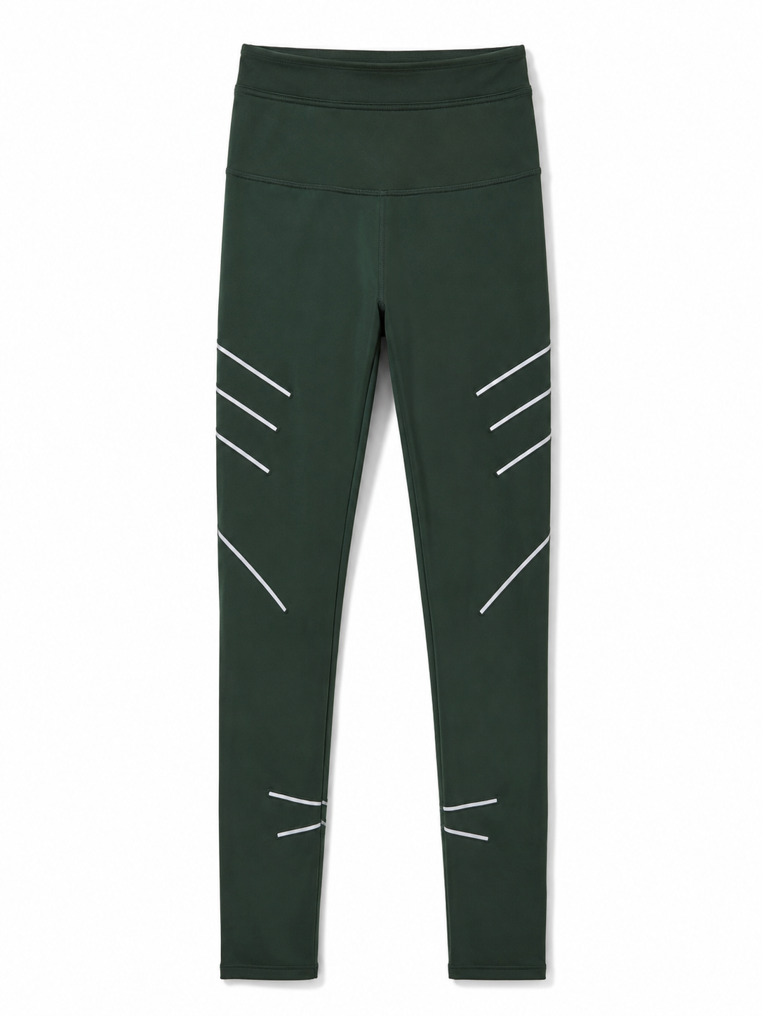 Guess Sötétzöld Magas Derekú Sport Leggings – Fényvisszaverő Részlettel | Női
