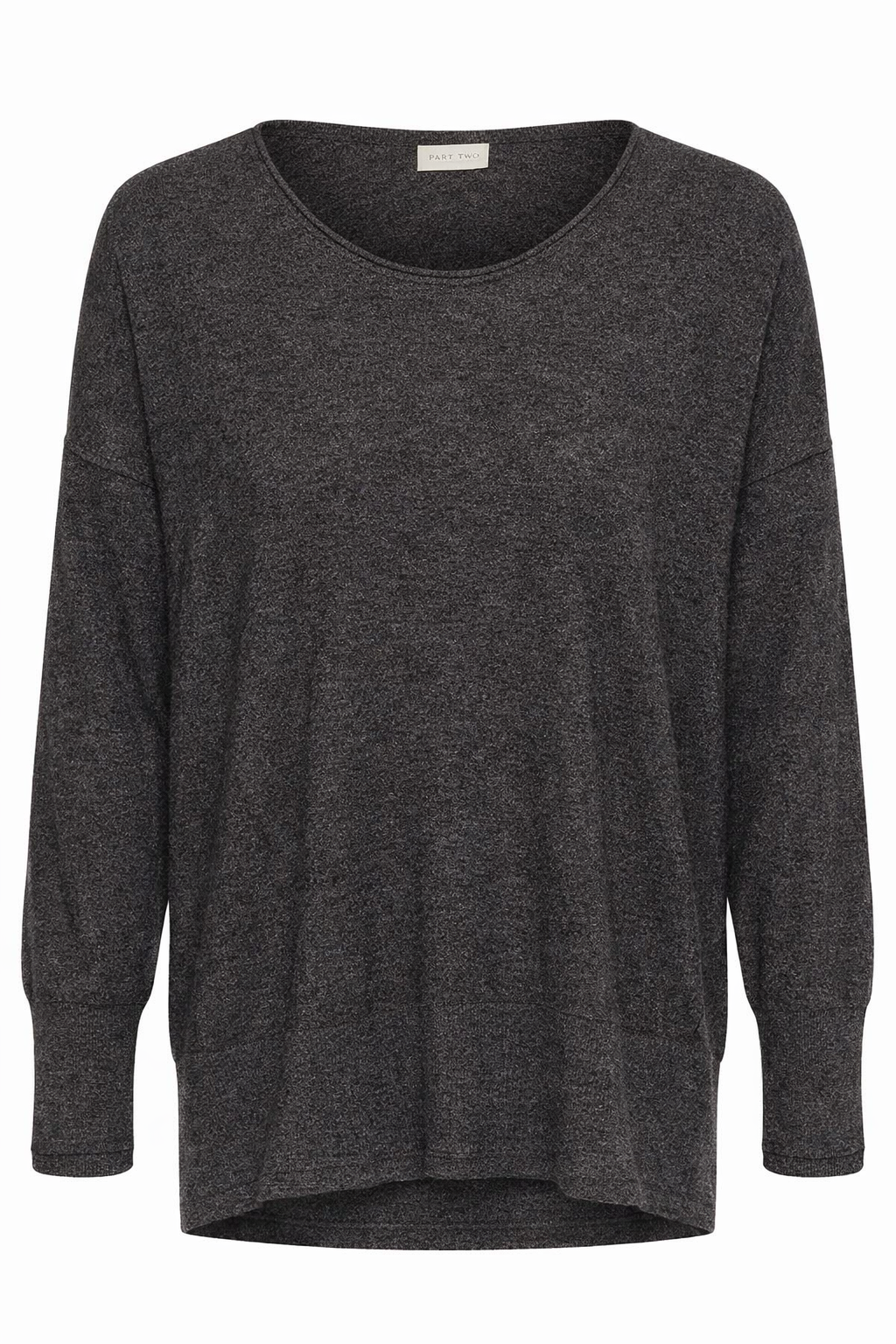 Part Two Noura Certified Wool Pullover - Falcon Mela Túlméretezett Pulóver