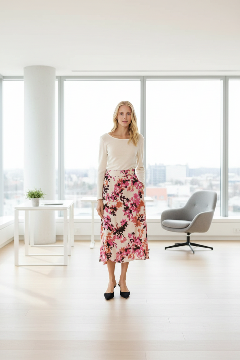 Saint Tropez GracySZ Skirt lifestyle - office setting