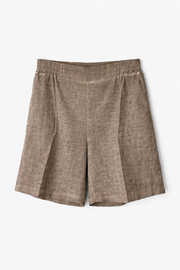 Sorbet SBLIAMO len bermudanadrág – taupe