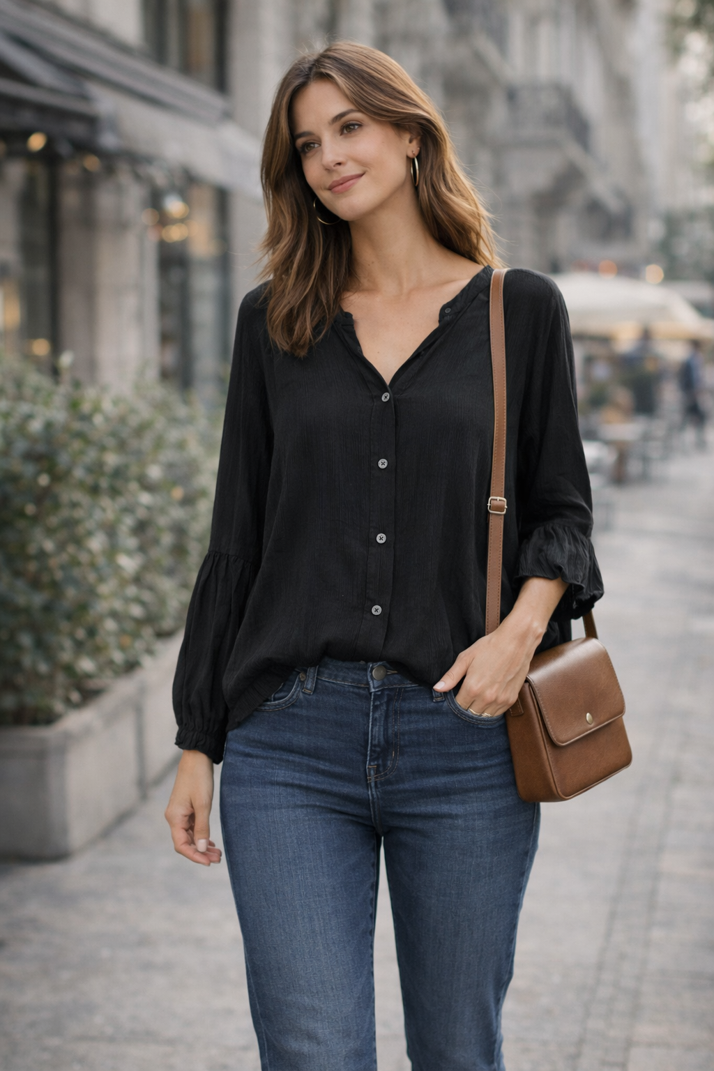 Sorbet SBPAJA gombos ing – fekete