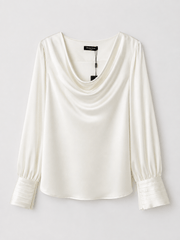 Marciano by Guess vízesésnyakú szaténblúz