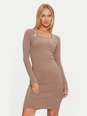 Marciano Guess Knit Dress - Beige Slim Fit