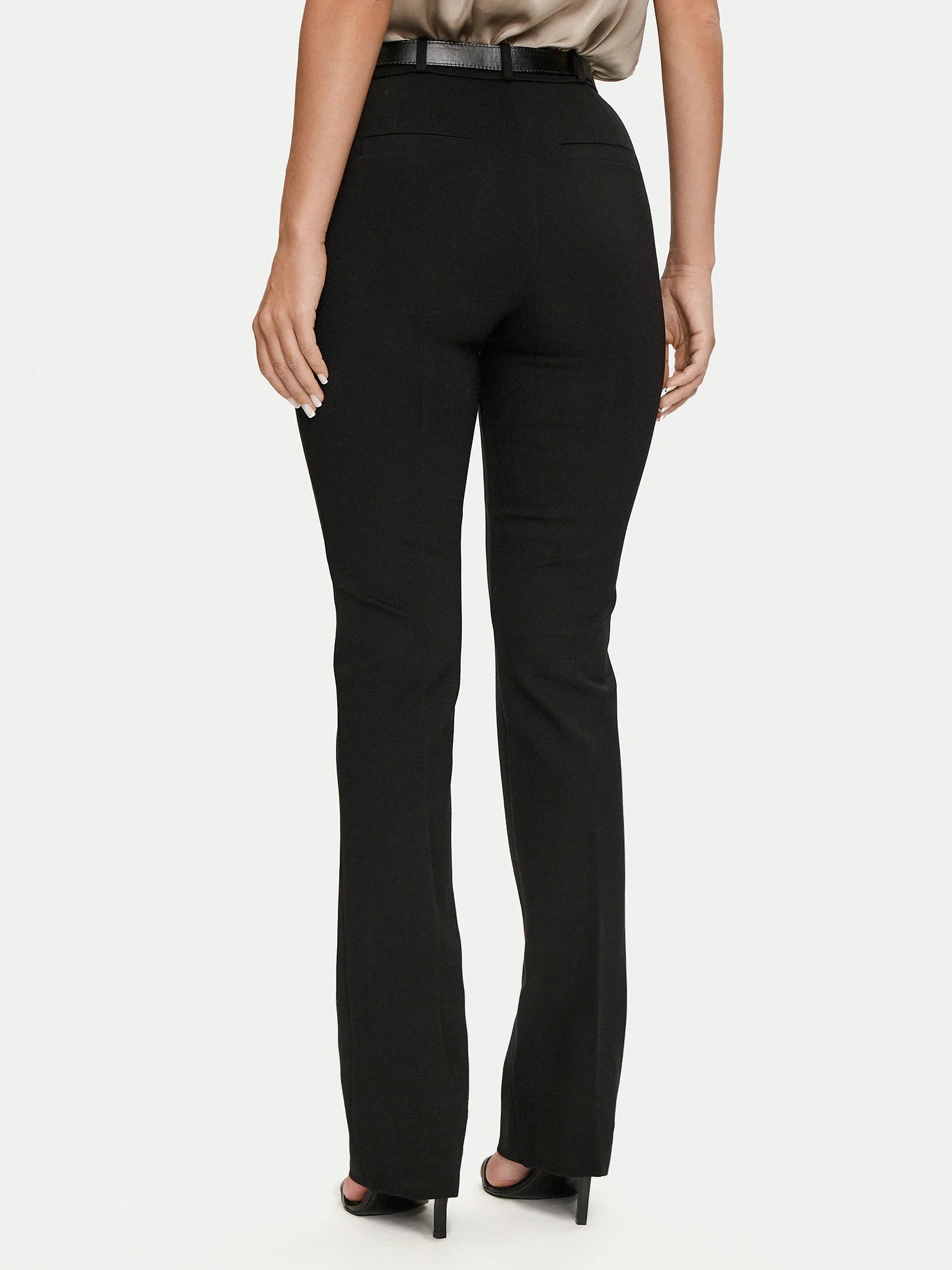 Marciano Guess Fabric Pants Black Regular Fit