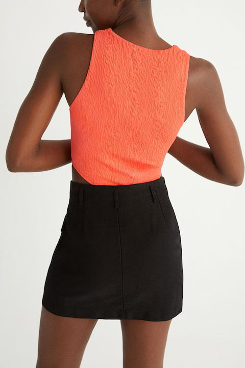 Desigual ujjatlan fekete body