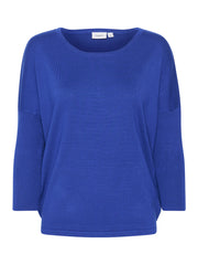 Saint Tropez MilaSZ kerek nyakú pulóver – Surf Blue