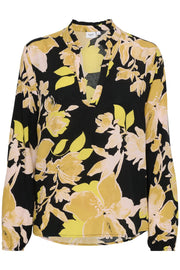 Saint Tropez Eda virágmintás blúz – Black Burnished Florals