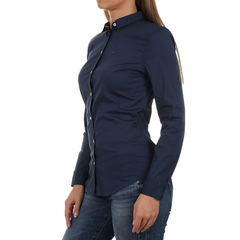 Tommy Jeans Ladies Oxford Shirt (DW0DW13152 424, Navy)