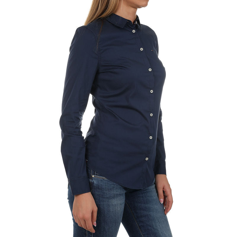 Tommy Jeans Ladies Oxford Shirt (DW0DW13152 424, Navy)
